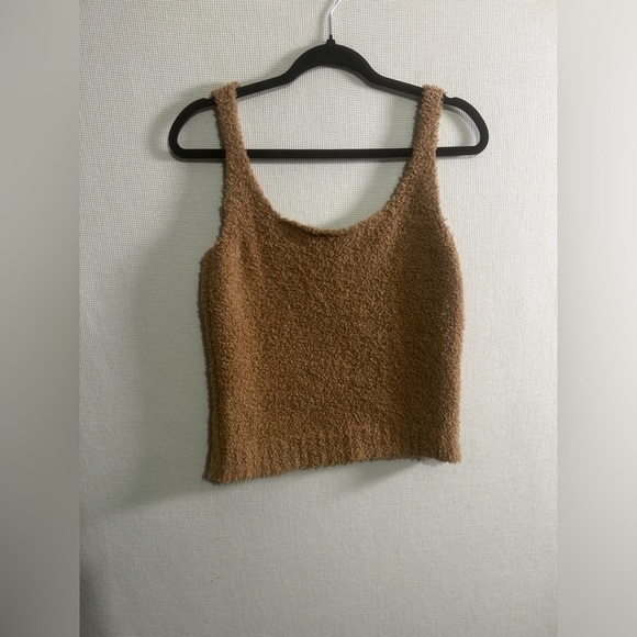 SKIMS Tops - Skims brown teddy tank